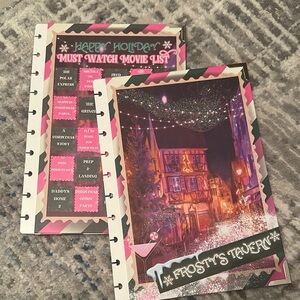 Holiday Movie List and Frosty's Tavern Art Prints